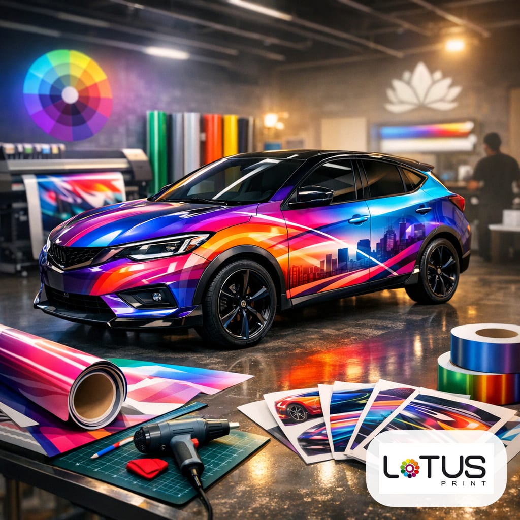 Transform Your Vehicle with Professional Car Wrap Printing