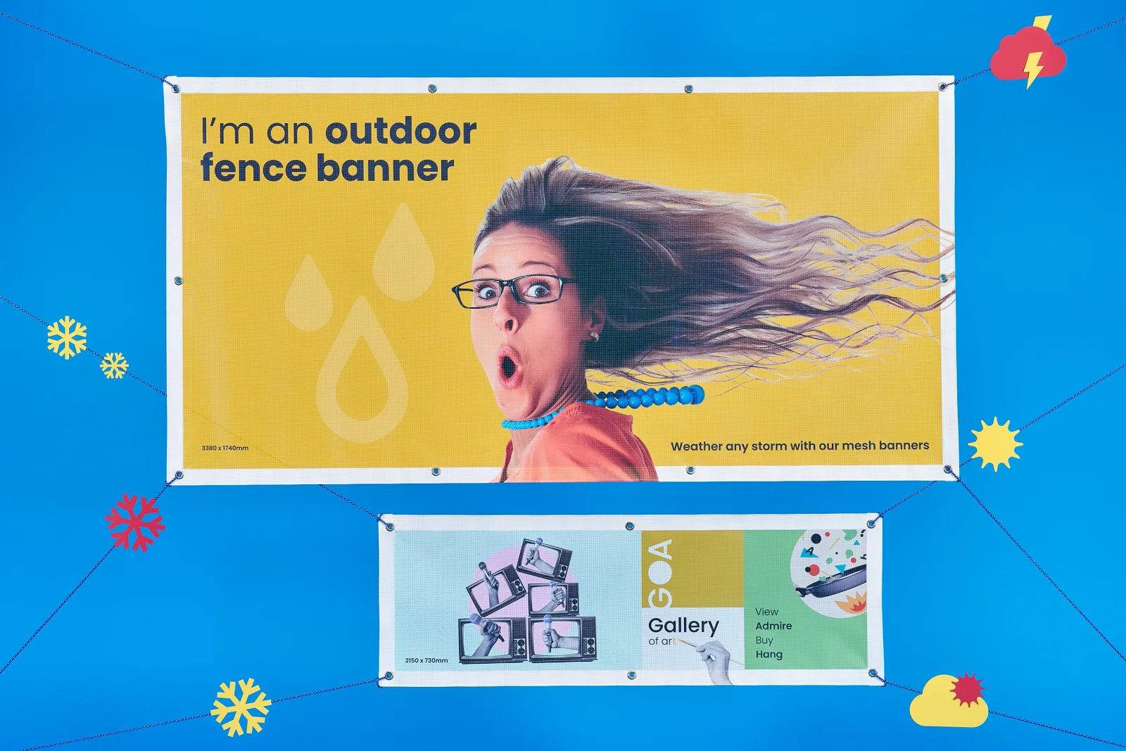 Fence Banners