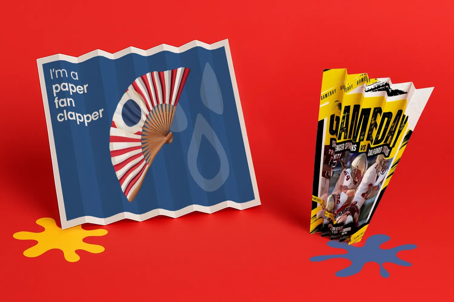 Paper Fan Clappers