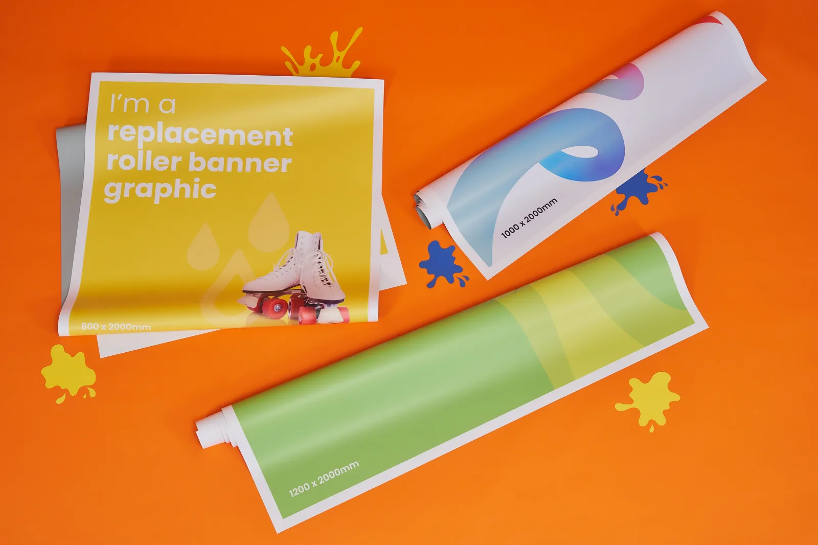 Replacement Roller Banner Graphics