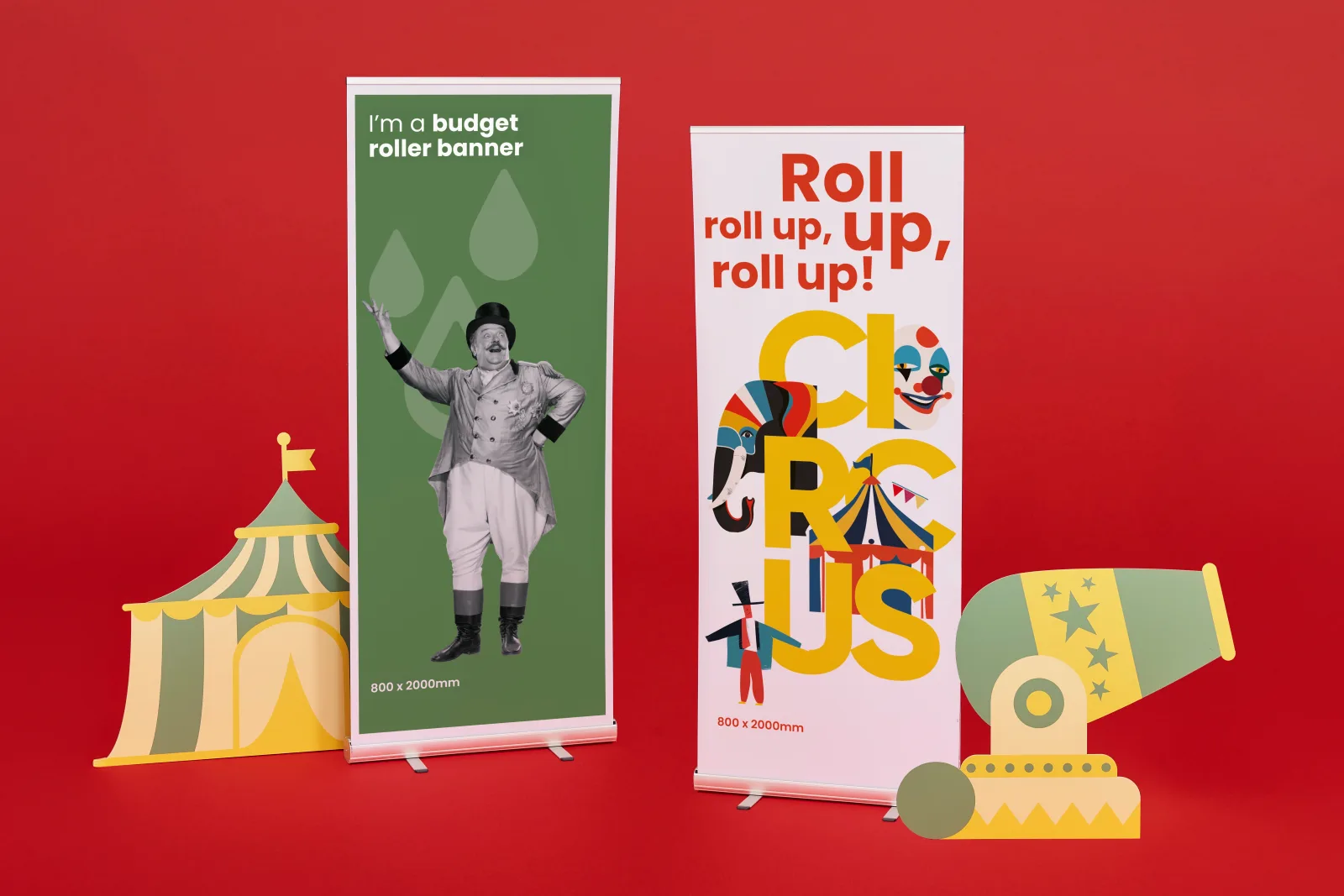 Budget Roller Banners