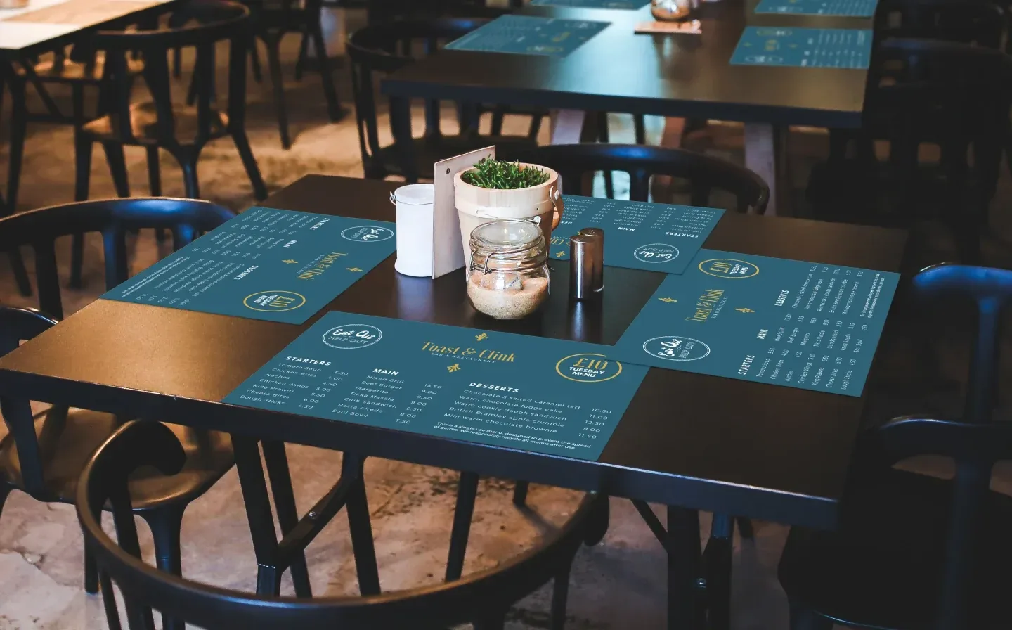 Menu Printing – view 4