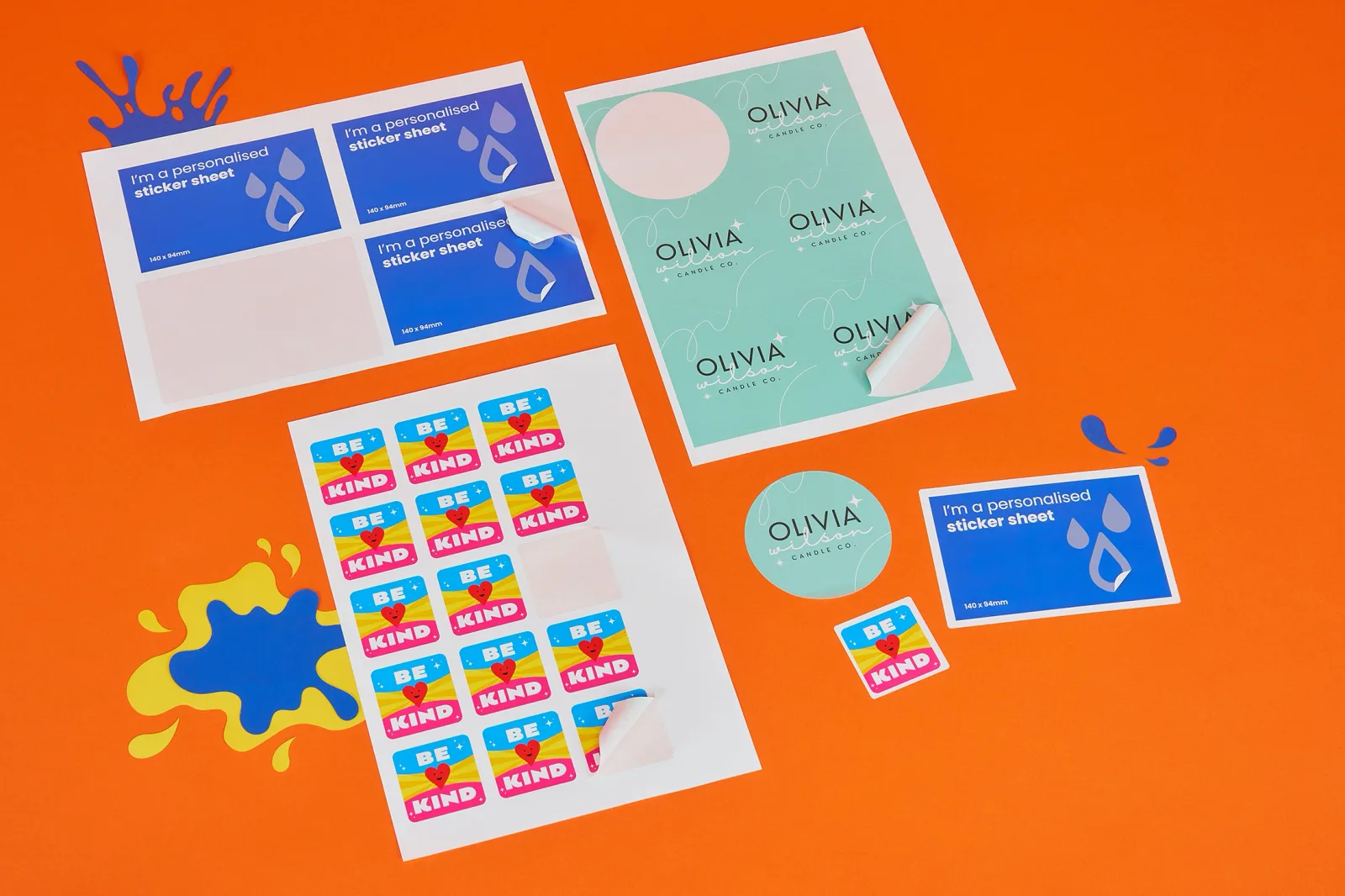 Personalised Sticker Sheets