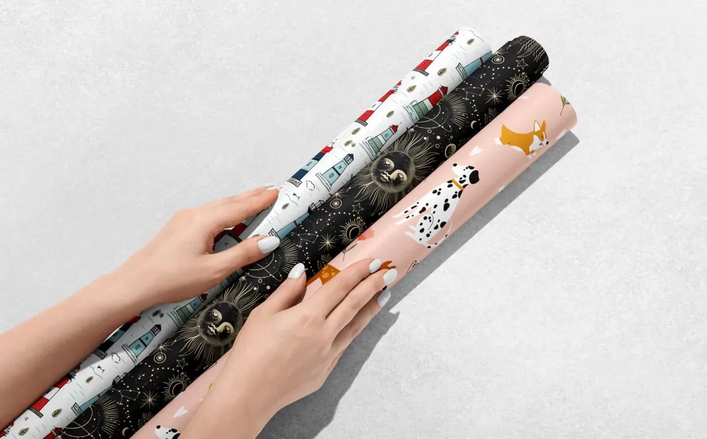 Personalised Wrapping Paper Rolls – view 2
