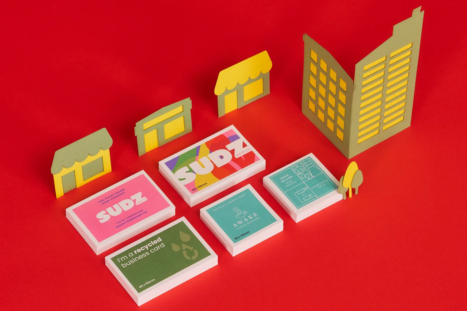 Recycled Business Cards