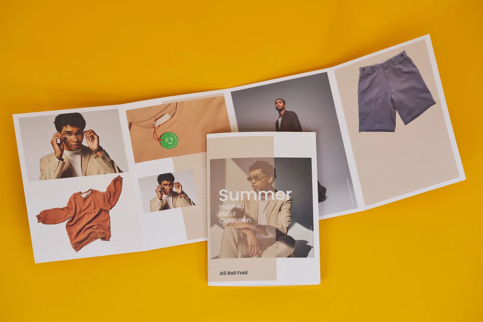 Roll Fold Leaflets – view 3