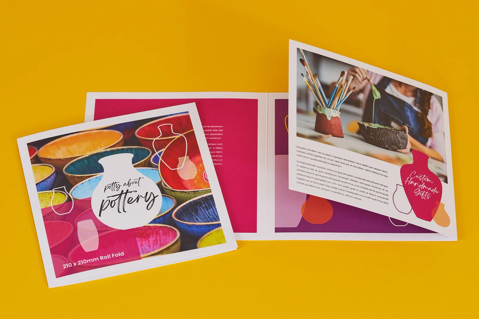 Roll Fold Leaflets – view 5