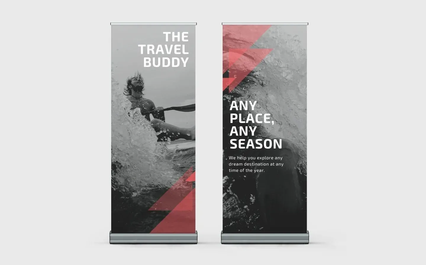 Double Sided Roller Banner 85×200 – view 3