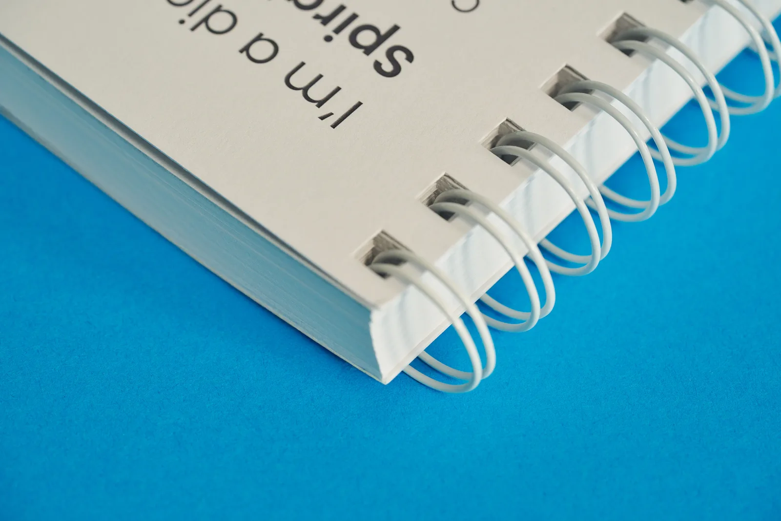 Wiro-Bound Book Printing – view 2